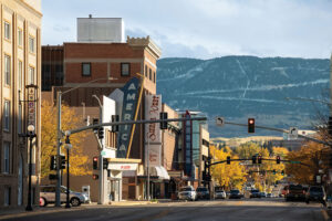 South Center Street in Casper, WY