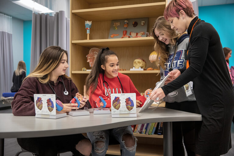 Ignite Institute at Roebling Innovation Center, 37 Atlantic Ave., Erlanger, KY. STEAM-focused education center in Erlanger that opened in 2019 in a former Toyota R&D facility. Nursing class. It is located in the Northern Kentucky Region.