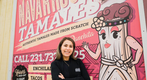 Marisela Sierra, owner of Navarro’s in Muskegon