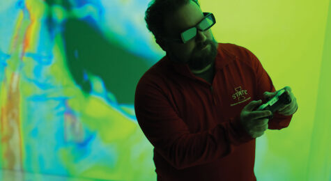 Iowa State’s Virtual Reality Applications Center focuses on the intersection of humans and tech.