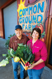 John and Pat Joslin, founders of Common Ground Farm