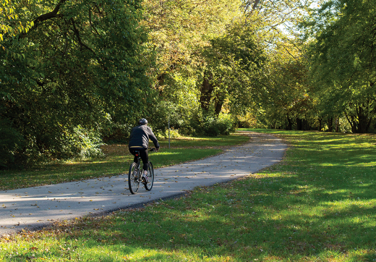 Biking in East Central Indiana