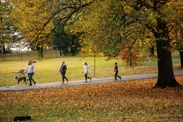 Walking in East Central Indiana