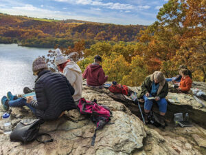 House Rock near Clark Nature Preserve in Pennsylvania.