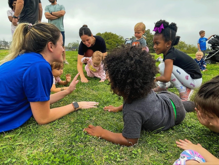 Outside in Lafayette, LA