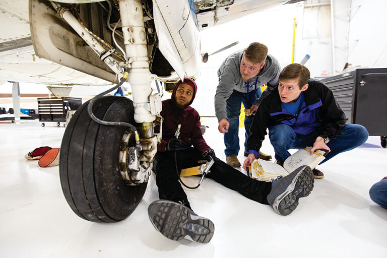 MTSU Flight School at the Murfreesboro Municipal Airport in Tennessee.
