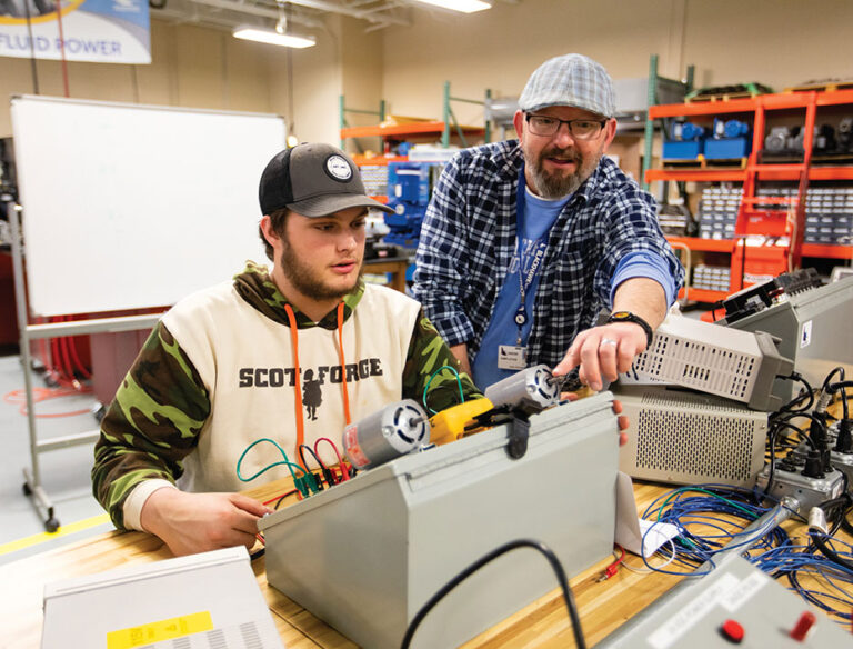 Blackhawk Technical College’s Advanced Manufacturing Training Center in Milton, WI.