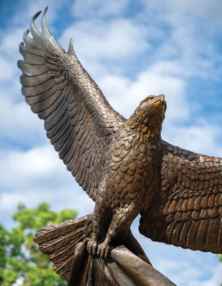 Freedoms Keeper monument in Castle Rock, CO