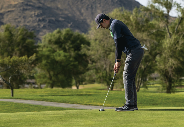 Golfing in Victor Valley
