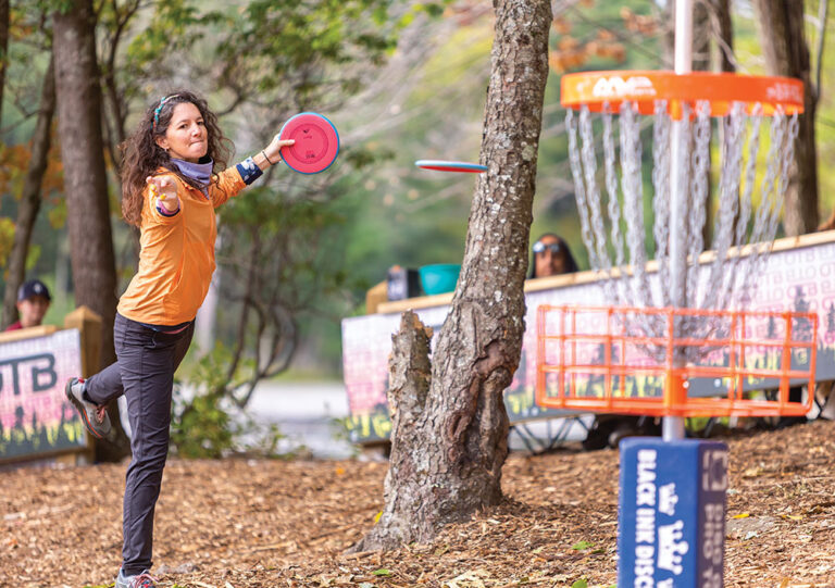 Maple Hill Disc Golf course is right outside of Worcester in Leicester, MA.