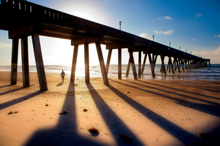 Pier at Wrightsville Beach in Wilmington, North Carolina
