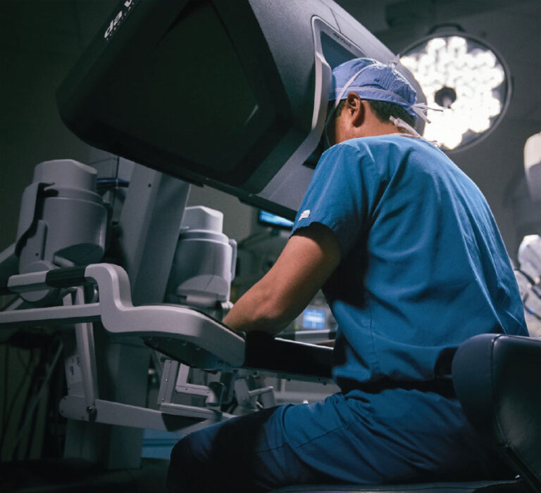 Saint Vincent Hospital’s da Vinci Xi robot