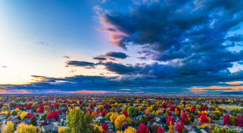 Falls Colors in Meridian, Idaho