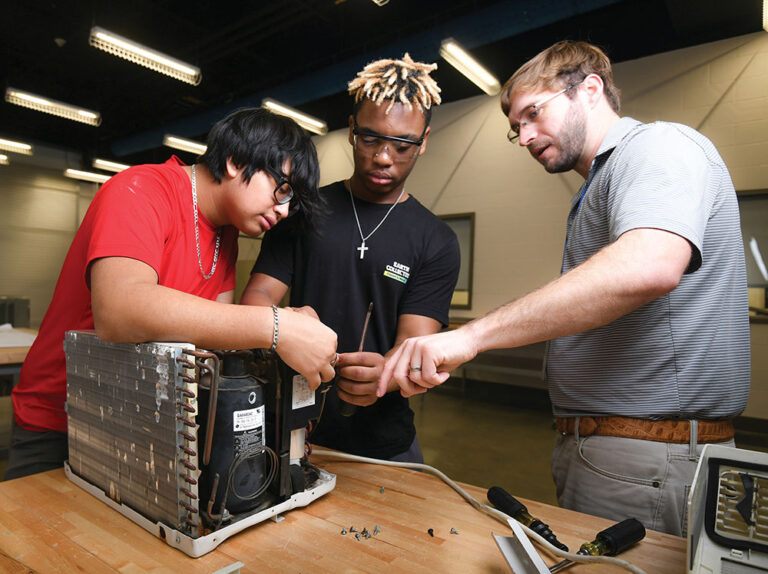 Industry experts in Oxford, MS, train local students for careers ranging from engineering to health care.