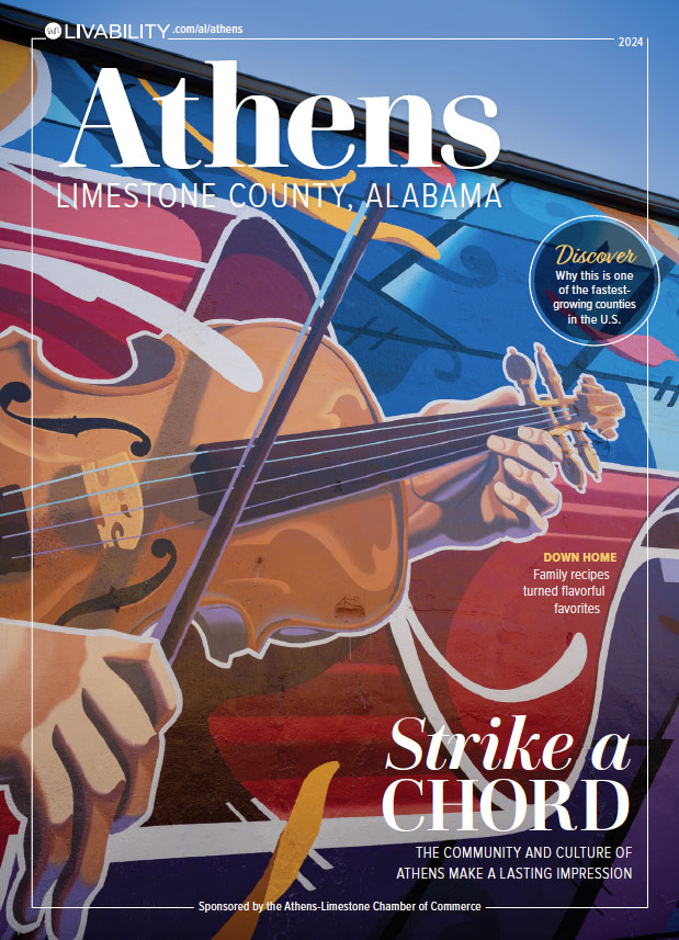 2024 Livability Athens AL magazine cover
