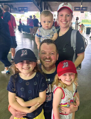 Matt Morgan and family live in Collierville, TN.