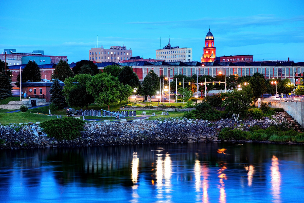 Lewiston is a city in Androscoggin County in Maine, and the second-largest city in the state.