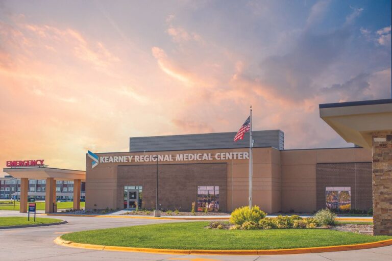 Exterior rendering of Kearney Regional Medical Center