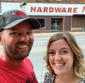 Hardware Hank owners Kellie and Brad Cole