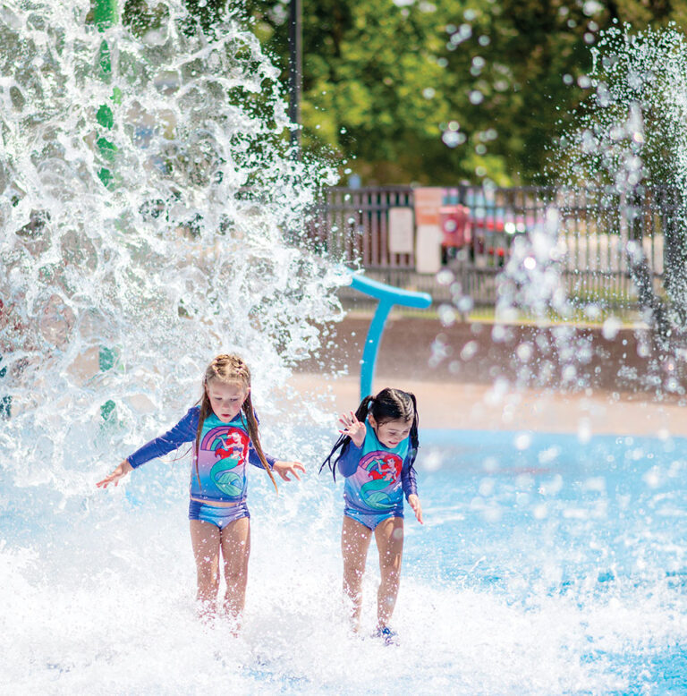 Splash pad in Roswell, NM