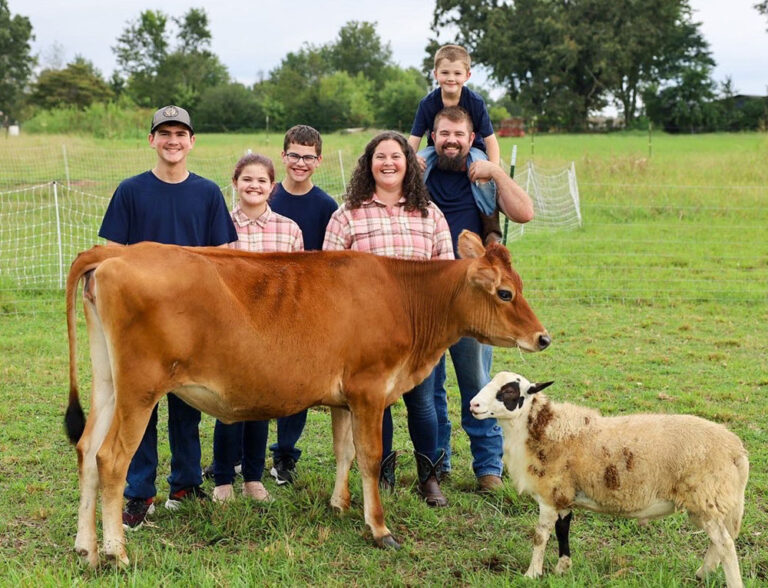 The Stebbins family live in Limestone County, AL