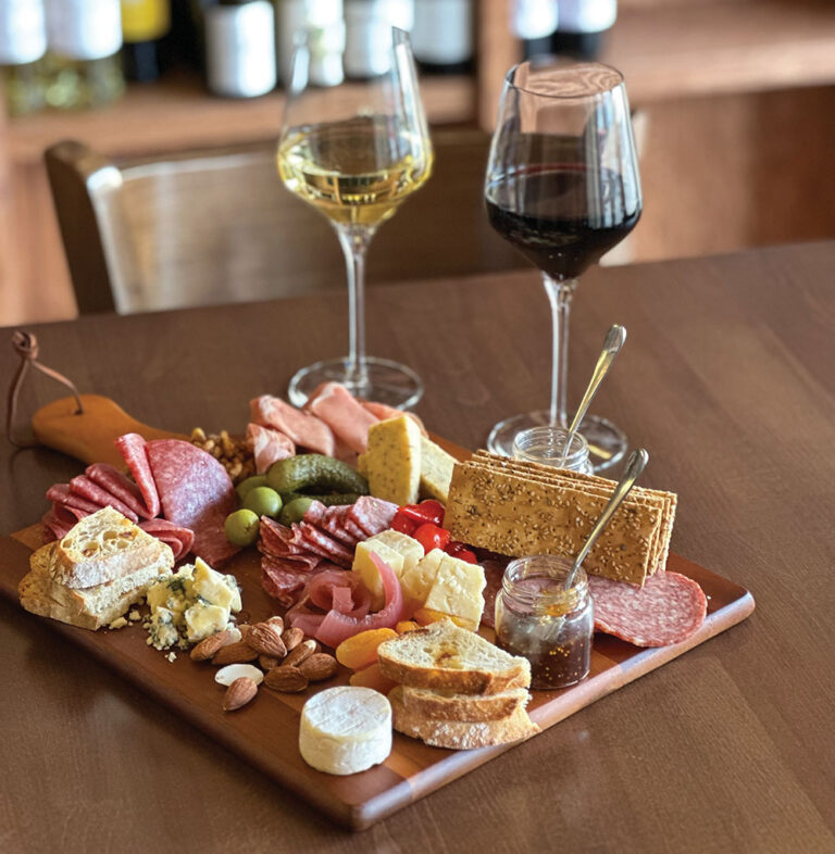 Samples from the Wine Shop in the Cedar Valley of Iowa