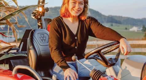 Daisy Sturgill, owner of Stormbrew Farm