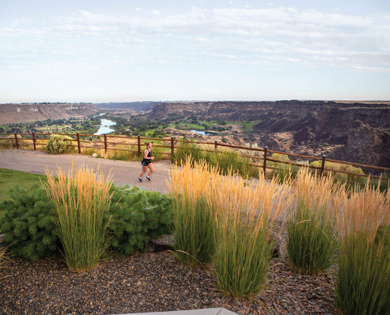 Canyon Rim Trail in Southern Idaho