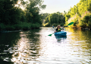 Kayaking in Kearney, NE