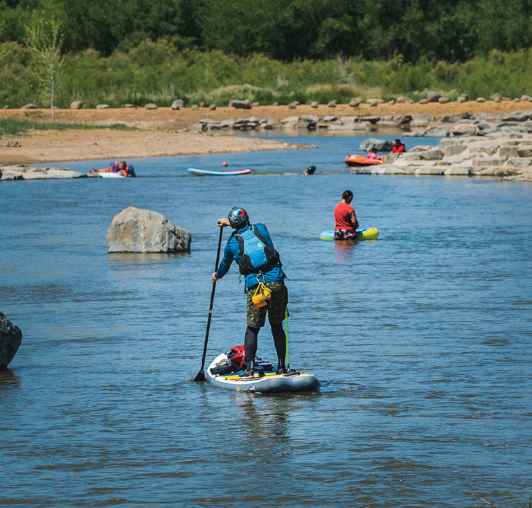 Paddleboarding