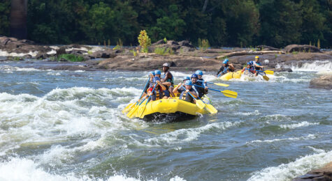Whitewater rafting in Columbus, GA
