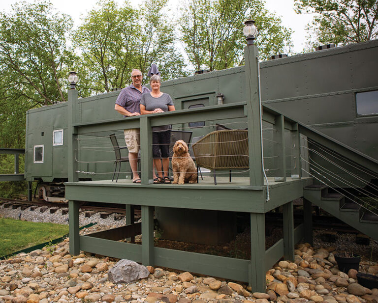 Adrienne and Dean Smith own the Smith Family B&Bs in Blount County, TN