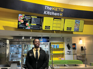 Mo Nasraddin opened The KETO Kitchen with assistance from the Race for the Space program.