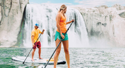 Paddleboarding in Southern Idaho