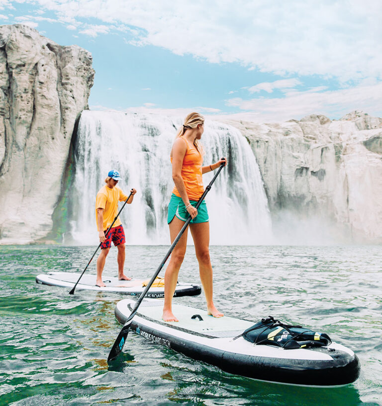 Paddleboarding in Southern Idaho