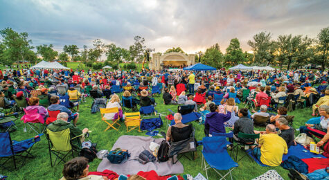 Outdoor concert in Casper, WY