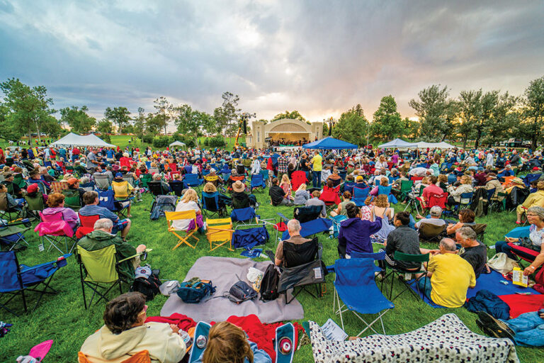 Outdoor concert in Casper, WY