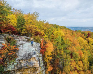 White Rock at Buffalo Mountain Park in East Tennessee