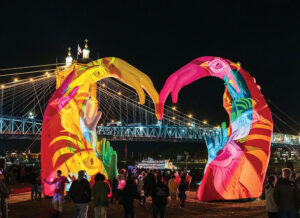 You'll fall in love with the stunning art displays of Northern Kentucky.