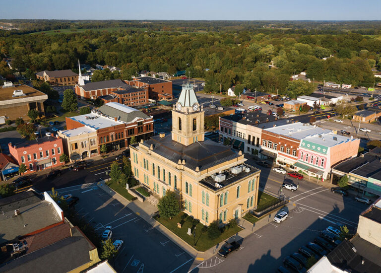 Aerial of Robertson County, TN