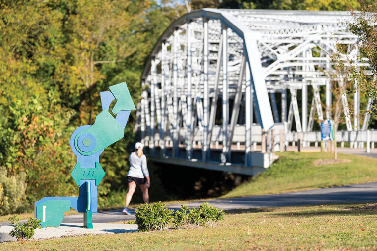 Artwork can be found in and around Greenville, NC