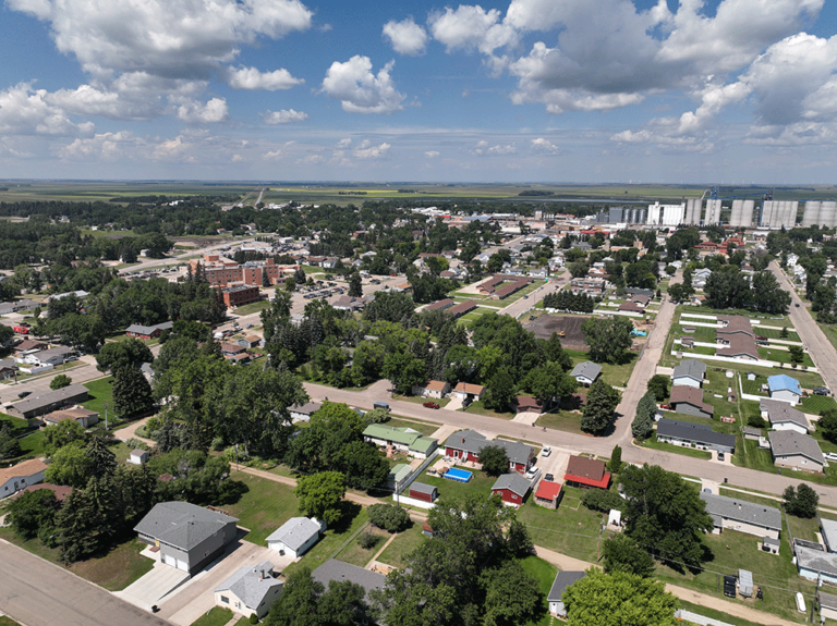 Downtown in North Dakota