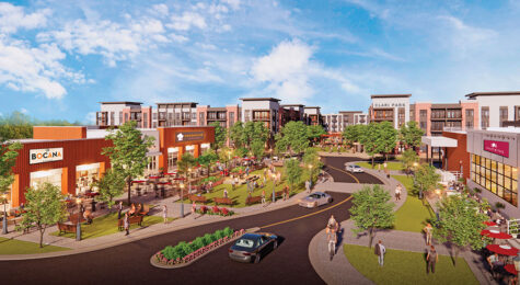 Rendering of Clari Park development in Rutherford County