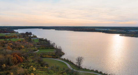 Prairie Creek Reservoir, southeast of Muncie, was completed in 1959.