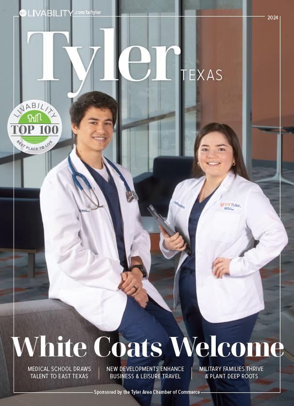 2024 Livability Tyler, Texas magazine cover